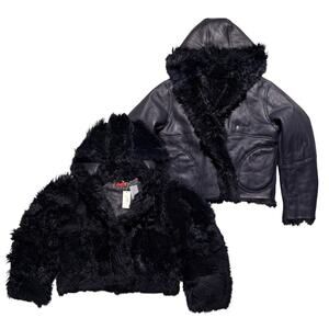 $5,000 Fur Shearling leather reversible jacket